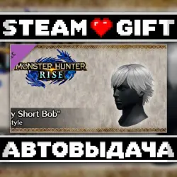 MONSTER HUNTER RISE - "Airy Short Bob" hairstyle • Steam • Россия и другие регионы