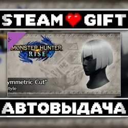 Monster Hunter Rise - "Asymmetric Cut" hairstyle • Steam • Россия и другие регионы