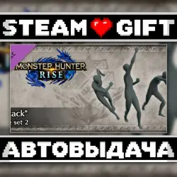 Monster Hunter Rise - "Attack" Pose Set 2 • Steam • Россия и другие регионы