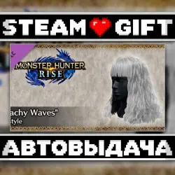 MONSTER HUNTER RISE - "Beachy Waves" hairstyle • Steam • Россия и другие регионы