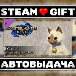 MONSTER HUNTER RISE - "Bell Collar" Palico layered armor piece • Steam • Россия и другие регионы