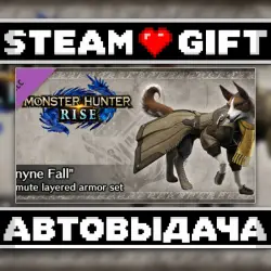 Monster Hunter Rise - "Canyne Fall" Palamute Layered Armor Set • Steam • Россия и другие регионы