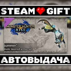 Monster Hunter Rise - "C Summer" Palamute layered armor set • Steam • Россия и другие регионы
