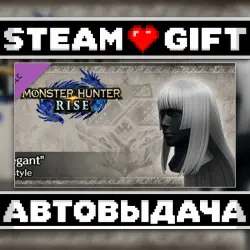 Monster Hunter Rise - "Elegant" hairstyle • Steam • Россия и другие регионы