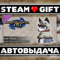 MONSTER HUNTER RISE - "Felyne Mask" Palamute layered armor piece • Steam • Россия и другие регионы