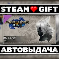 Monster Hunter Rise - "Fluffy Long" hairstyle • Steam • Россия и другие регионы