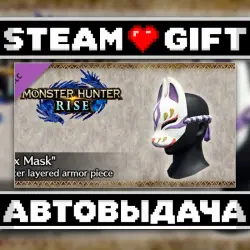 MONSTER HUNTER RISE - "Fox Mask" Hunter layered armor piece • Steam • Россия и другие регионы