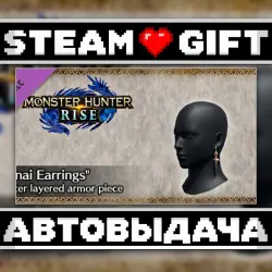 MONSTER HUNTER RISE - "Kunai Earrings" Hunter layered armor piece • Steam • Россия и другие регионы