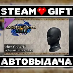 Monster Hunter Rise - "Leather Choker" Hunter layered armor piece • Steam • Россия и другие регионы