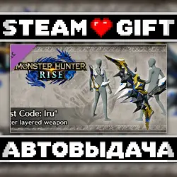 Monster Hunter Rise - "Lost Code: Iru" Hunter layered weapon (Bow) • Steam • Россия и другие регионы
