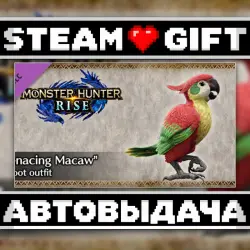 MONSTER HUNTER RISE - "Menacing Macaw" Cohoot outfit • Steam • Россия и другие регионы