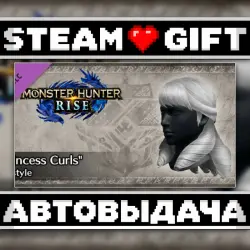 Monster Hunter Rise - "Princess Curls" hairstyle • Steam • Россия и другие регионы