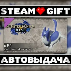 Monster Hunter Rise - "Pup R." Palamute layered armor set • Steam • Россия и другие регионы