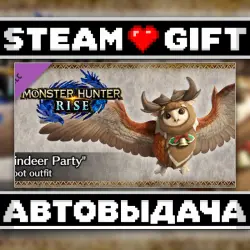 MONSTER HUNTER RISE - "Reindeer Party" Cohoot outfit • Steam • Россия и другие регионы