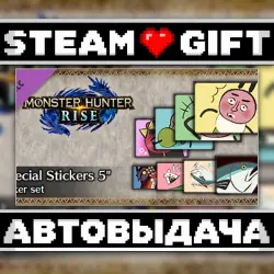 MONSTER HUNTER RISE - "Special Stickers 5" Sticker set • Steam • Россия и другие регионы