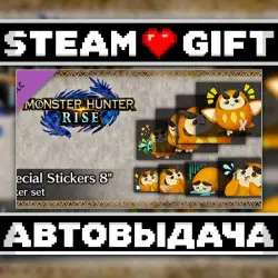 Monster Hunter Rise - "Special Stickers 8" sticker set • Steam • Россия и другие регионы