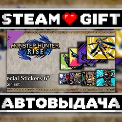 MONSTER HUNTER RISE - "Special Stickers 6" Sticker set • Steam • Россия и другие регионы