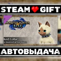 MONSTER HUNTER RISE - "Spiked Collar" Palico layered armor piece • Steam • Россия и другие регионы