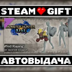 Monster Hunter Rise - "Stuffed Rajang" Hunter layered weapon (Bow) • Steam • Россия и другие регионы