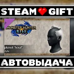 Monster Hunter Rise - "Topknot Soul" hairstyle • Steam • Россия и другие регионы