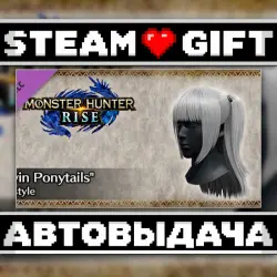 MONSTER HUNTER RISE - "Twin Ponytails" hairstyle • Steam • Россия и другие регионы
