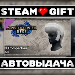 Monster Hunter Rise - "Wild Pompadour" hairstyle • Steam • Россия и другие регионы