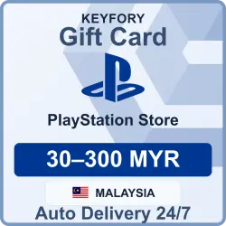 PlayStation Store Gift Card 30–300 MYR / Malaysia