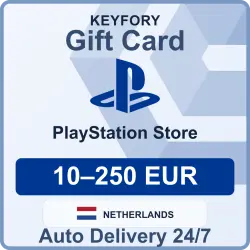 PlayStation Store Gift Card 10–250 EUR / Netherlands