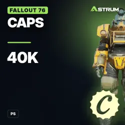Caps Fallout 76: 40K per 1 pc | PS | In-game delivery