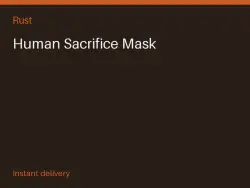 Human Sacrifice Mask #578966189 — Rust, лот №280592
