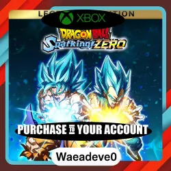 DRAGON BALL: Sparking! ZERO Legendary Edition Xbox – Purchase for Your Account