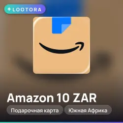 Amazon 10 ZAR, gift card, ZA