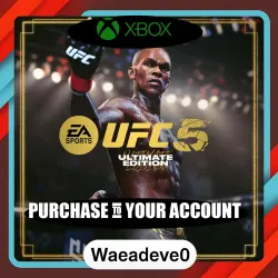 UFC 5 Ultimate Edition Xbox – Purchase for Your Account