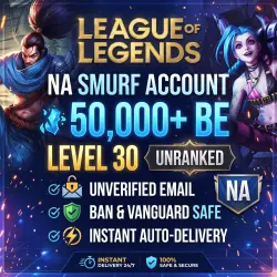 Аккаунт: League of Legends NA | Уровень 30 Unranked Smurf | 50,000+ …, лот №279652