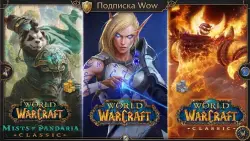 Подписка World Of Warcraft Любой Регион (со входом в аккаунт) — скриншот 1