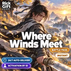 [AUTO 24/7] Where Winds Meet — Monthly Pass, Elite & Premium Battle Pass via Character ID