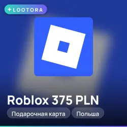 Roblox 375 PLN, подарочная карта, Польша, лот №279793