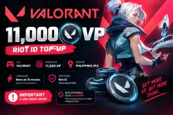 VALORANT 11 000 VP | Регион Филиппины (PH) | Пополнение по …, лот №280644