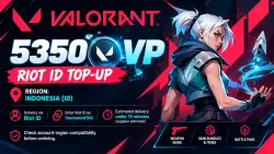 VALORANT 5350 VP | Индонезия (ID) | Пополнение по Riot ID — скриншот 1