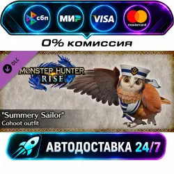 MONSTER HUNTER RISE - Summery Sailor Cohoot outfit Monster Hunter Rise - DLC Collection STEAM CIS…