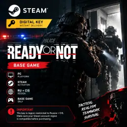 Ready or Not (Base Game) — Ключ Steam RU+CIS | ПК