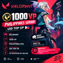 Valorant 1000 VP — Сервер PH (Филиппины) | Пополнение по Ri…, лот №280752