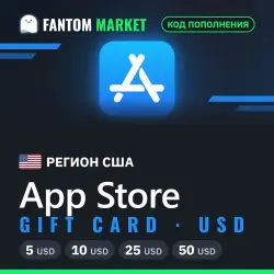 App Store / iTunes США (USD) — подарочная карта — App Store и Apple ID, лот №324001