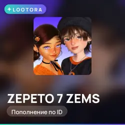 ZEPETO 7 ZEMS, top-up by player ID