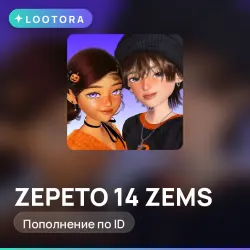 ZEPETO 14 ZEMS, top-up by player ID