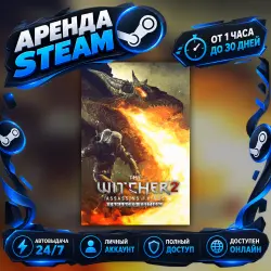 The Witcher 2 (Steam) от 1 часа до 30 дней Мгновенная автовыдача 24/7