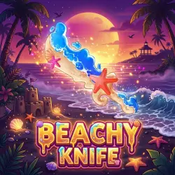 Beachy Knife - Murder Mystery 2 (MM2) — Roblox, лот №280814