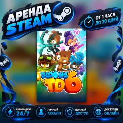 Bloons TD 6 (Steam) от 1 часа до 30 дней Мгновенная автовыдача 24/7