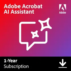 Adobe Acrobat AI Assistant | Chat with PDFs, Auto-Summarise & Smart Search |12 Month