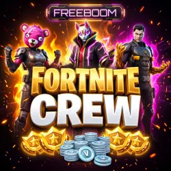 ОТРЯД ФОРТНАЙТ / FORTNITE CREW | 800–12500 V-BUCKS | БОЕВОЙ…, лот №289036